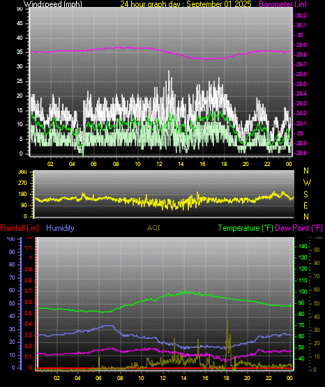 24 Hour Graph for Day 01