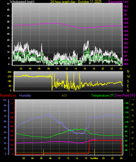 24 Hour Graph for Day 11