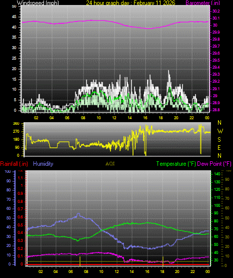 24 Hour Graph for Day 11