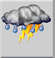 Thunderstorm, Mostly cloudy Thunderstorm, Mostly cloudy