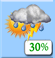 Monday: A chance of showers and thunderstorms after 11am. Partly sunny, with a high near 104. Chance of precipitation is 40%. Monday: Chance Showers And Thunderstorms