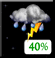 Friday Night: Chance Showers And Thunderstorms